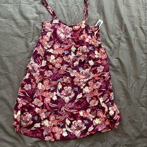 #73 NWT Old Navy Floral Mini Dress Size M